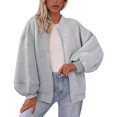 thumbnail image 1 of Aellinatey Comfortable Fleece Lined Autumn Jacket Breathable Outerwear Multiple Pockets Essential, 1 of 20