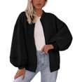 thumbnail image 1 of Aellinatey Comfortable Fleece Lined Autumn Jacket Breathable Outerwear Multiple Pockets Essential, 1 of 20