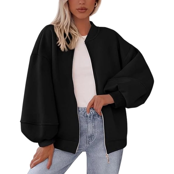 Aellinatey Comfortable Fleece Lined Autumn Jacket Breathable Outerwear Multiple Pockets Essential