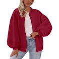 thumbnail image 1 of Aellinatey Comfortable Fleece Lined Autumn Jacket Breathable Outerwear Multiple Pockets Essential, 1 of 20