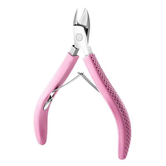 Aellinatey Comfortable Grip Cuticle Clippers Full Jaw Nail Cutter Manicure Essential