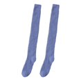 thumbnail image 1 of Aellinatey Coral Fleece Over-knee High Socks Women Plush Home Sleep Floor Long Sockings, 1 of 21
