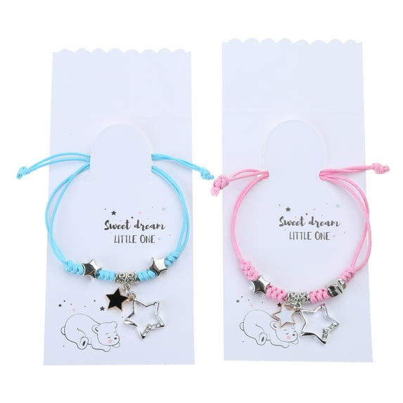 Aellinatey Couple Bracelets Set Trendy Matching Bangle Fashion Harajuku Style Wrist Chain