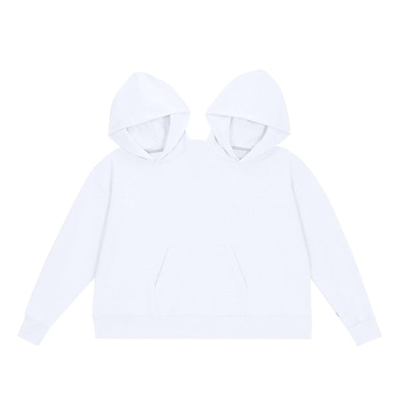 Aellinatey Couple Winter Hoodie Casual Two Person Pullover Long Sleeve Sweatshirt Tops