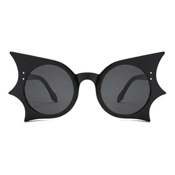 Aellinatey Creative Halloween Party Accessory Bat Shaped Sunglasses For Everyone