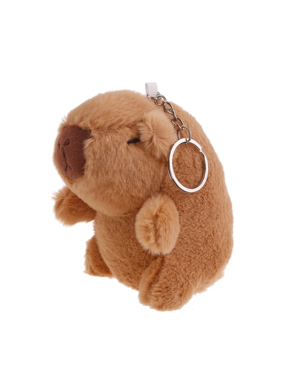 Cute Capybara Keychain Ornament Keyring Lovely Pendant for Purse Bag Backpack