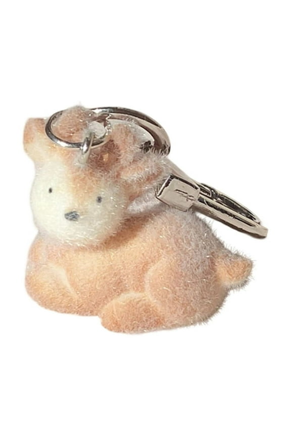 Cute Deer Keychain Pendant Accessory Perfect For Distinctive Bag Or Car Decors