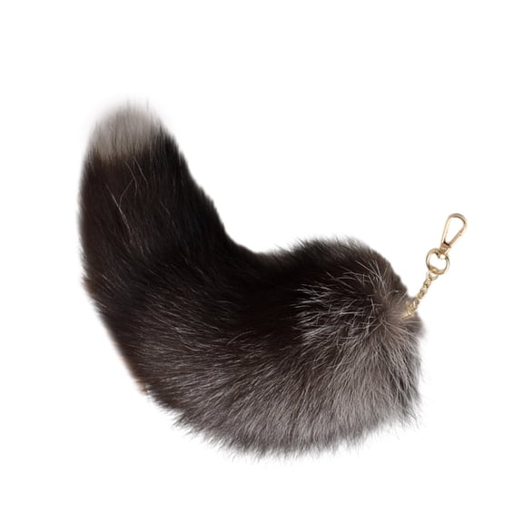 Aellinatey Cute Foxes Tail Key Chain Backpack Pendant for Birthday Christmas Party Gift