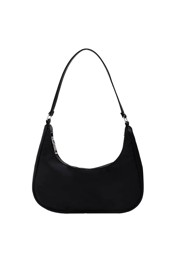 Cute Hobo Tote Handbag Purse for Women Small Nylon Shoulder Bag Mini Clutch Purse