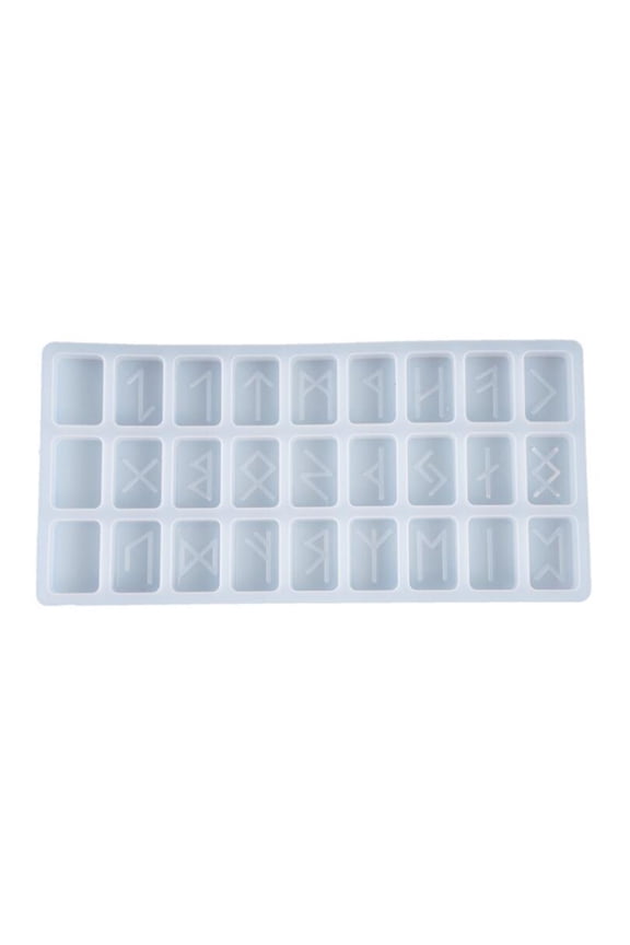 DIY Symbol Rune Silicone Mould Handmade Symbol Words Resin Casting Charm Mold