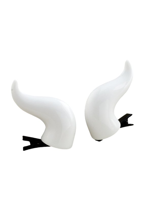 Devil Horn Hair Clip Cosplay Costume Dressingup Duckbill Clip Party Headpiece