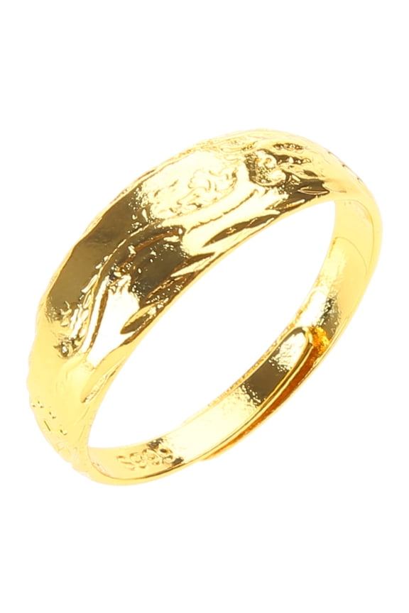 Dragon Wedding Rings Elegant Finger Jewelry Adjustable Size Alloy Material