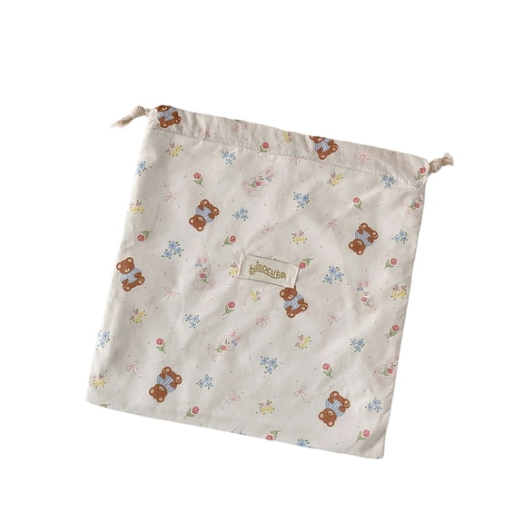 Aellinatey Drawstring Makeup Bag Travel Toiletry Bag,Gift Bag Small Pocket Cosmetic Bag