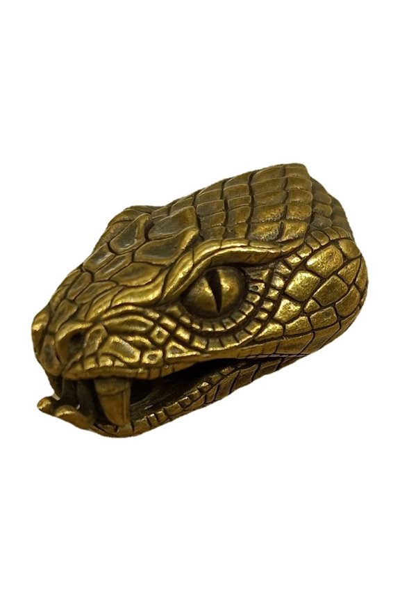 Durability Snake Head Charm Pendants Paracord Beads Pendants Keychains