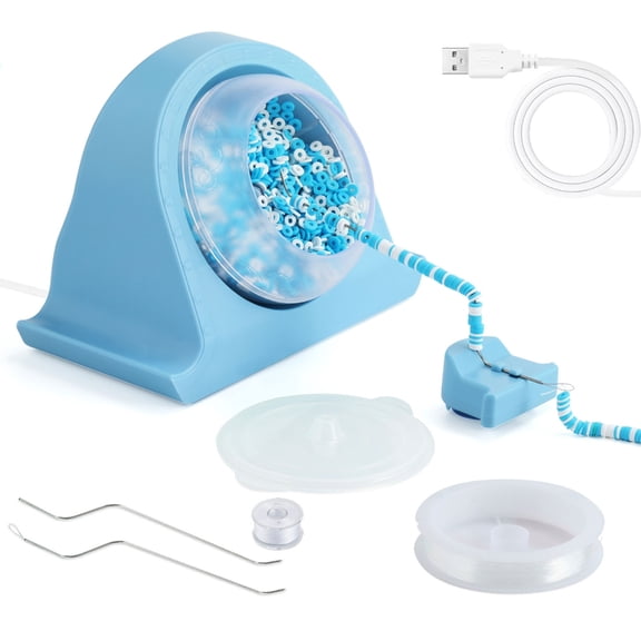 Aellinatey Electric Bead Spinner Dish Bead Loader Convenient Solution for Bracelet Making