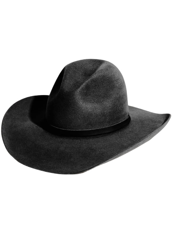 Elegant Homburg Top Hat Cowboy Costume for Outdoor Gatherings Activity