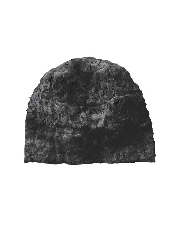 Elegant Pullover Hat Simple Cloche Style Casual Hat Lace Hat Headwrap