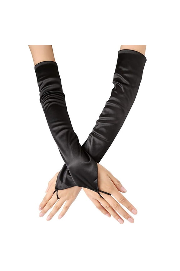 Evening Party Dress Up Gloves Female Nightclub Dance Gloves 1920s Gloves