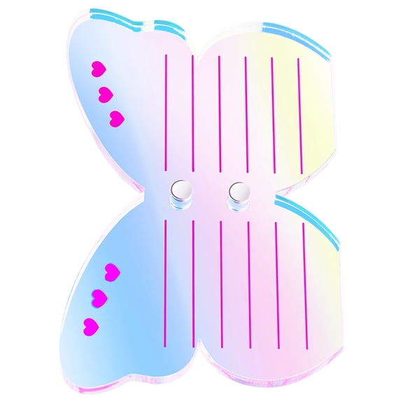 Aellinatey Eyelashes Holders Cute Eyelash Extension Pallet Tray Lashes Tray Strips Palettes
