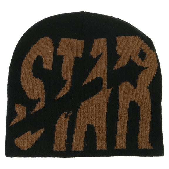 Aellinatey Fashion Beanie Hat Adult Teens Letter Hat Unisex Soft Skull Cap Photo Headwear