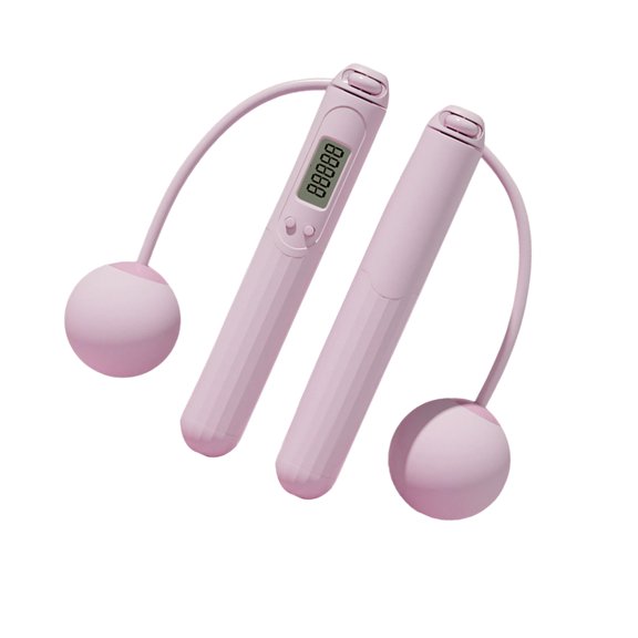 Aellinatey Fitness Skipping Rope Digital Counting Jump Rope Weighted Jump Ropes With Nonslip Handle for Indoor Outdoor Exercise