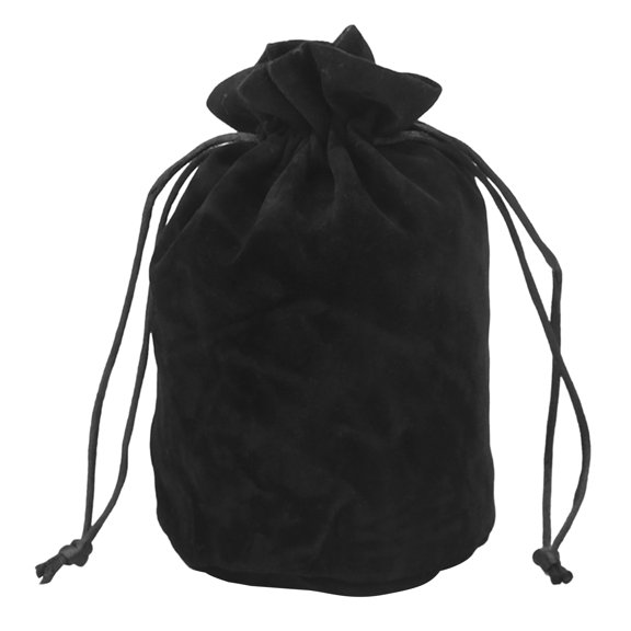 Aellinatey Flannel Velvet Drawstring Bag Board Game Dices Tarot Drawstring Storage Pouch