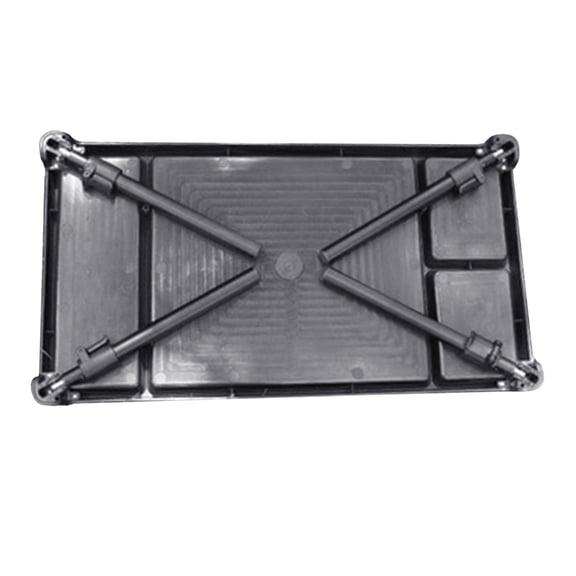 Aellinatey Foldable Outdoor Camping Table Portable Folding Fishing Baits Table for Beachs, Picnics, Cooking, Hiking Easy to Carry