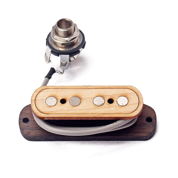 Aellinatey Four-String Maple Rosewood Pickups for Guitar Box with Alnico 5 Magnets Adds More for Dynamics