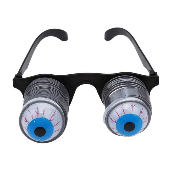 Aellinatey Funny Glasses with Dropping Eyeballs,Halloween Scary Prank Glasses Toys Unisex