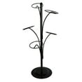 thumbnail image 1 of Aellinatey Hat Display Stand with 5 Round Standing Hooks Modern Metal Baseball Cap Rack, 1 of 17
