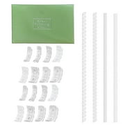 Aellinatey Invisible Ring Size Adjuster for Loose Rings Transparent Ring Guard 4 Sizes