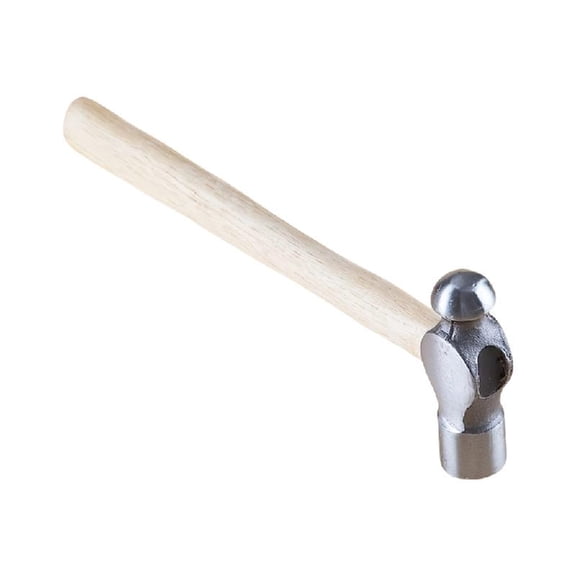 Aellinatey Jewelry Hammer Iron Head Hammer with Wood Handle Practical Metalworking Tool