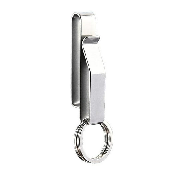 Aellinatey Key Holder Belt Key Rings Belt Key Holder Clip Outdoor Stainless Steel Buckle