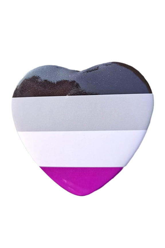 LGBTQ Heart Shape Pins Couple Brooches Punk Lapel Pin Jackets Bag Jewelry