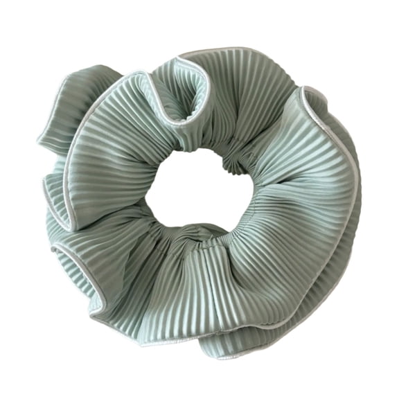 Aellinatey Large Volumed Scrunchie Lightweight Fabric Hair Cord For Most Hairstyles