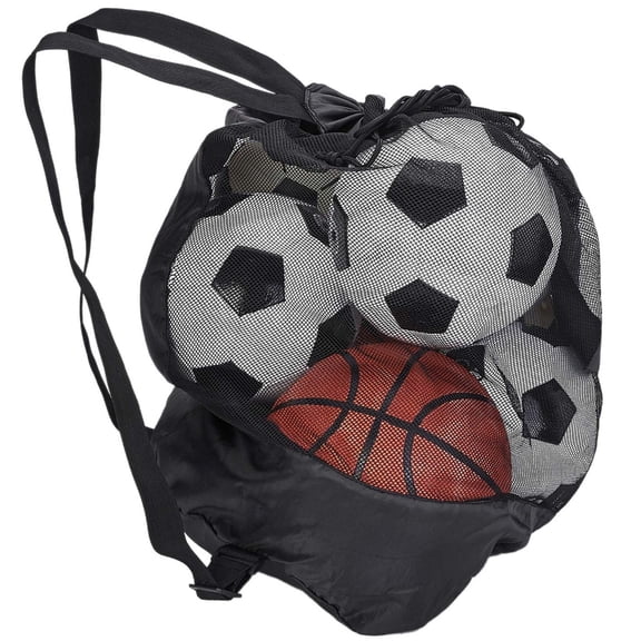 Aellinatey Lightweight Mesh Ball Bag Large Capacity Net Sports Ball Bag Easy to Carry