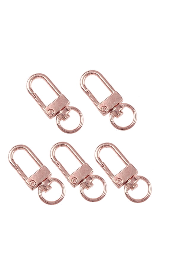 Lobster Claw Clasps 5x Swivel Gold Silver Keychain Snap Hook Jewelry Decoration