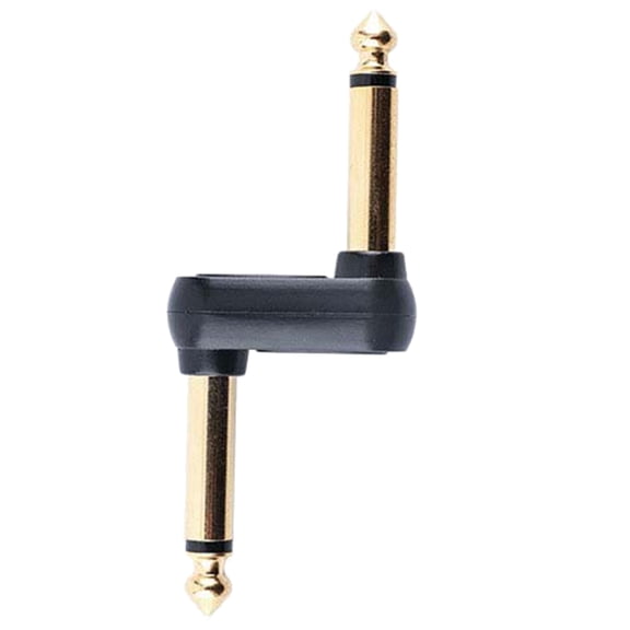 Aellinatey Male to Male Coupler Jack Plug Adapter Connector for Guitar Effects Pedalboard