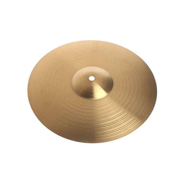 Aellinatey Metal Crash Cymbal Drum Cymbals Drum Percussion Musical Instrument for Players