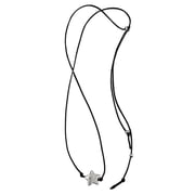 Aellinatey Metal Star Pendant Necklace Fashion Adjustable Drawstring Necklace Jewelry