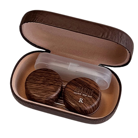 Aellinatey Modern Contacts Lens Holder With Wearing Tool For Convenient Contacts Storage