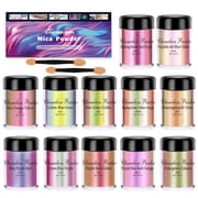 Aellinatey Multi Color Shifting Mica Powder Dye Saturated Chrome Pigment for Epoxy Resin