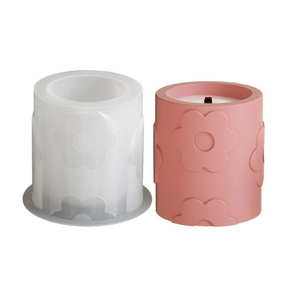 Aellinatey Multifuntional Craft Mold Storage Bowl Moulds Flower Pattern Vase Molds