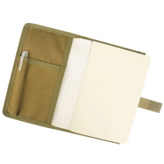 Aellinatey Outdoor Log Book Cover Oxford Cloth Tactically Notebook Cover Diary Cover