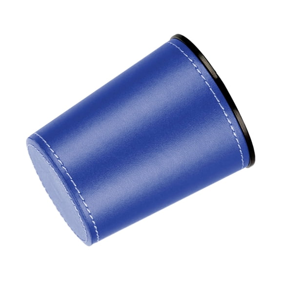 Aellinatey PU Flannel Interior Dices Shaker Cup Quiet Shaking Entertainment Dices Bowl