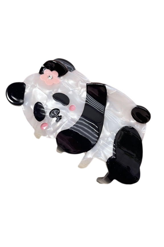Panda Shaped Claw Clip Ponytail Holder Hair Clip Teens Girls Hair Decorations