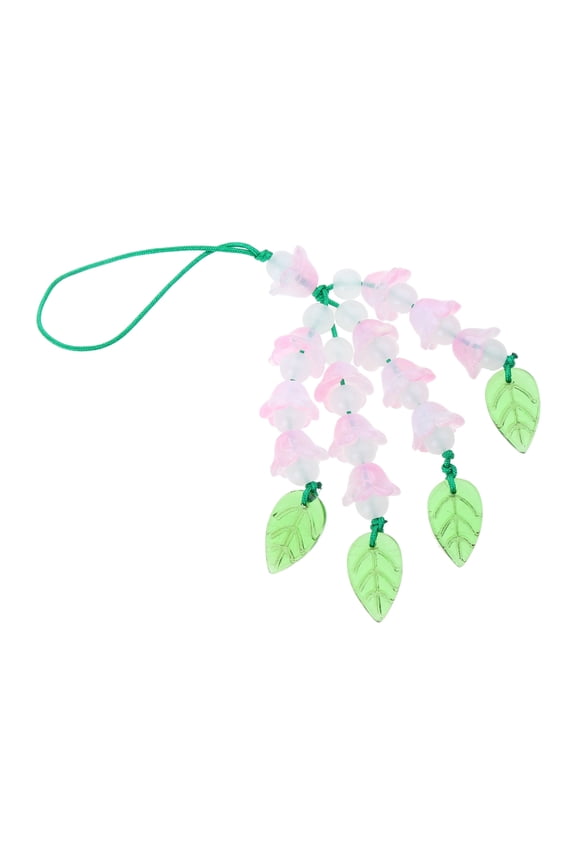 Phone Chains Unique Keyring Flower Phone Charm Acrylic Phone Pendant Straps