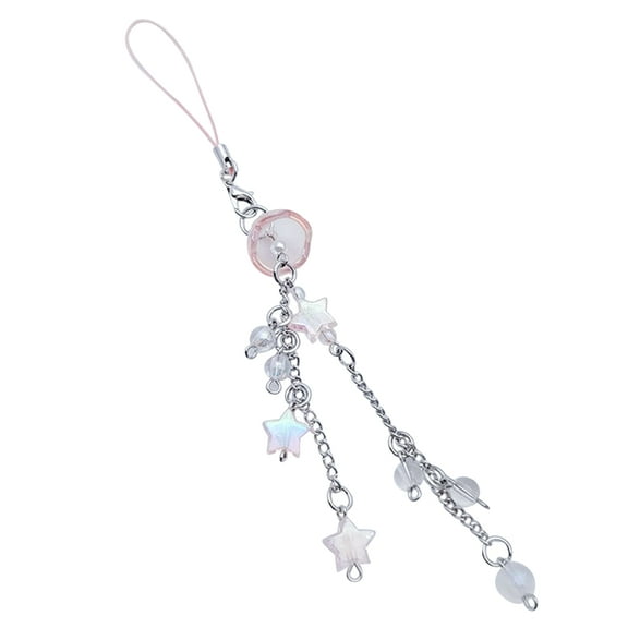 Aellinatey Phone Charm Strap Keychain Cute Keychain Lanyard String Jellyfish Charm