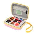 thumbnail image 1 of Aellinatey Pick Holder Case Splashproof Pouch Carrying Bag with Lanyard Guitar Accessory, 1 of 15
