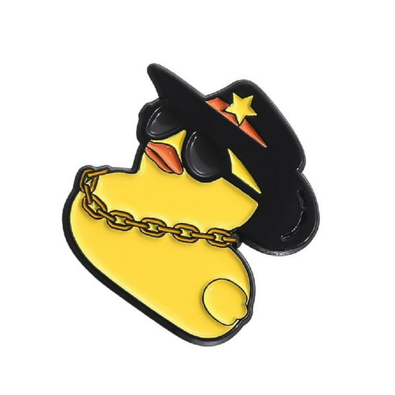 Aellinatey Playful Duck Designs Brooch Pin Adornment Great For Animal Theme Jewelry Fan